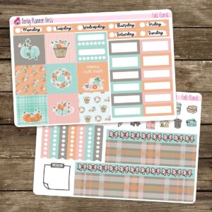 Fall Floral Hobonichi Cousin Kit