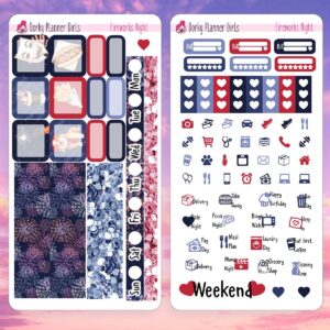 Fireworks Night Hobonichi Weeks Kit