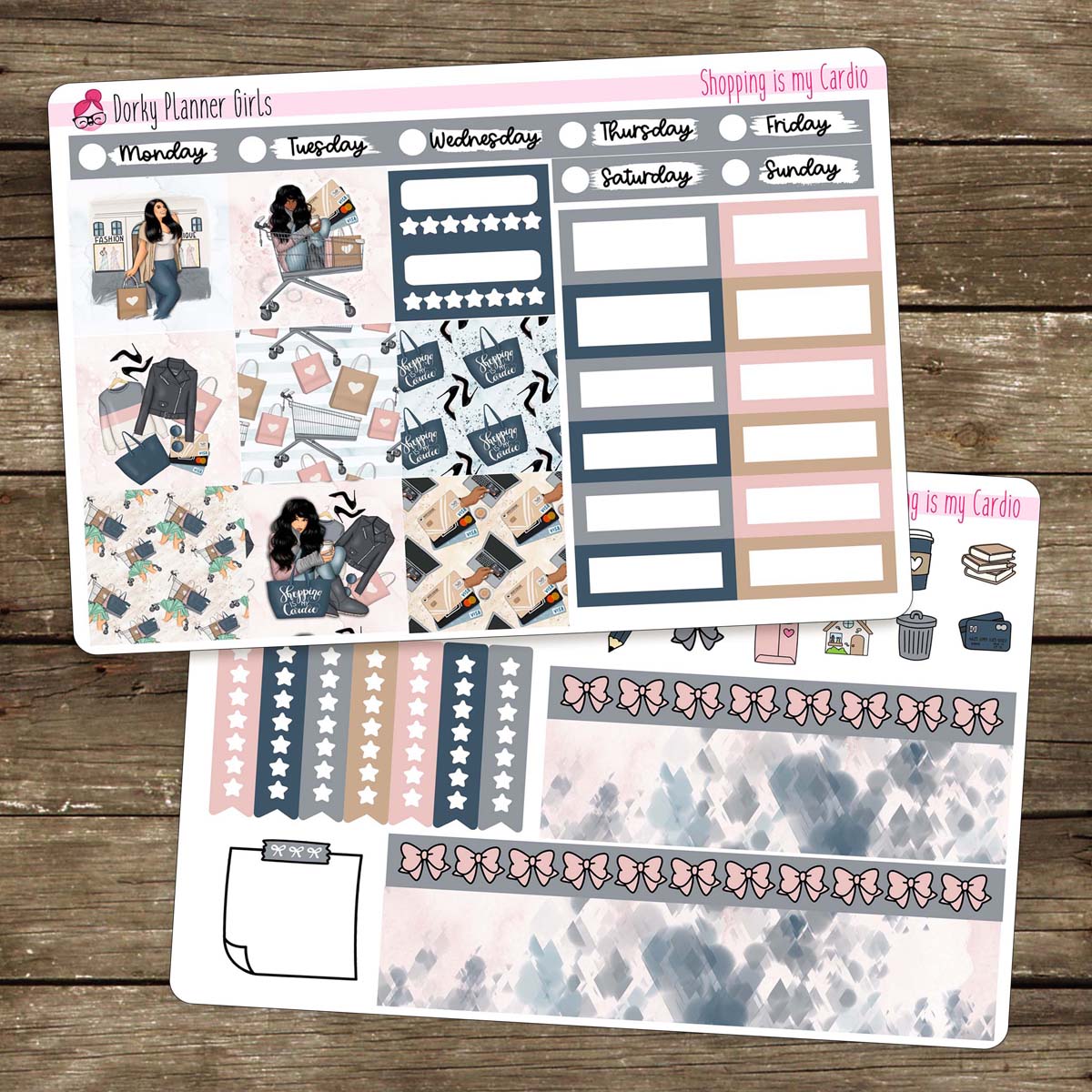 Shopping is my Cardio Hobonichi Cousin Kit