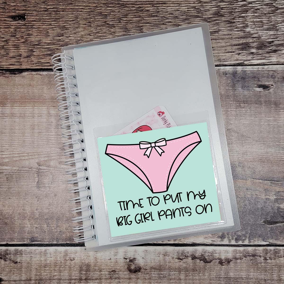 Big Girl Pants Planner Pocket