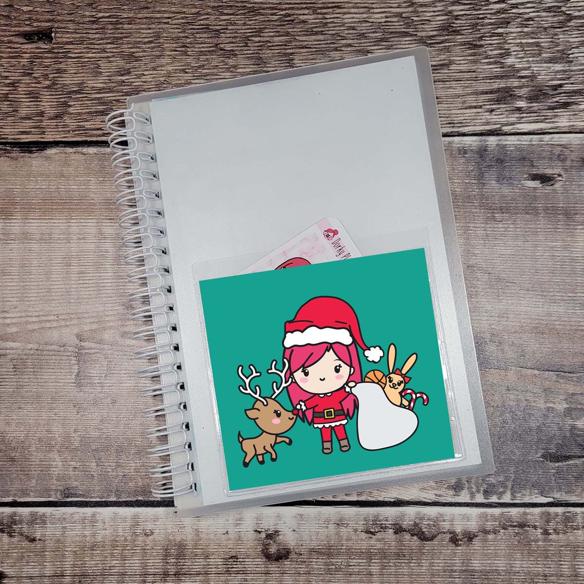Christmas Lily Planner Pocket