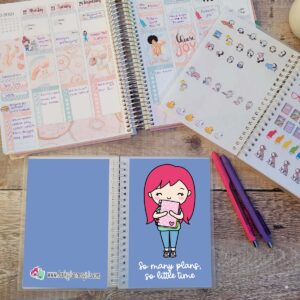 So Many Plans Reusable Sticker Book