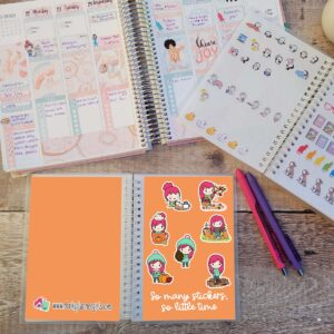 Fall Lily Reusable Sticker Book