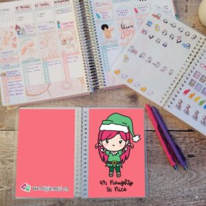 Christmas Lily Reusable Sticker Book